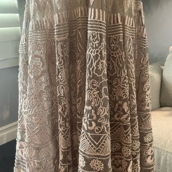 Johnny Was Biya Rubie silk blend Victorian slip dress NWT - Picture 8 of 16